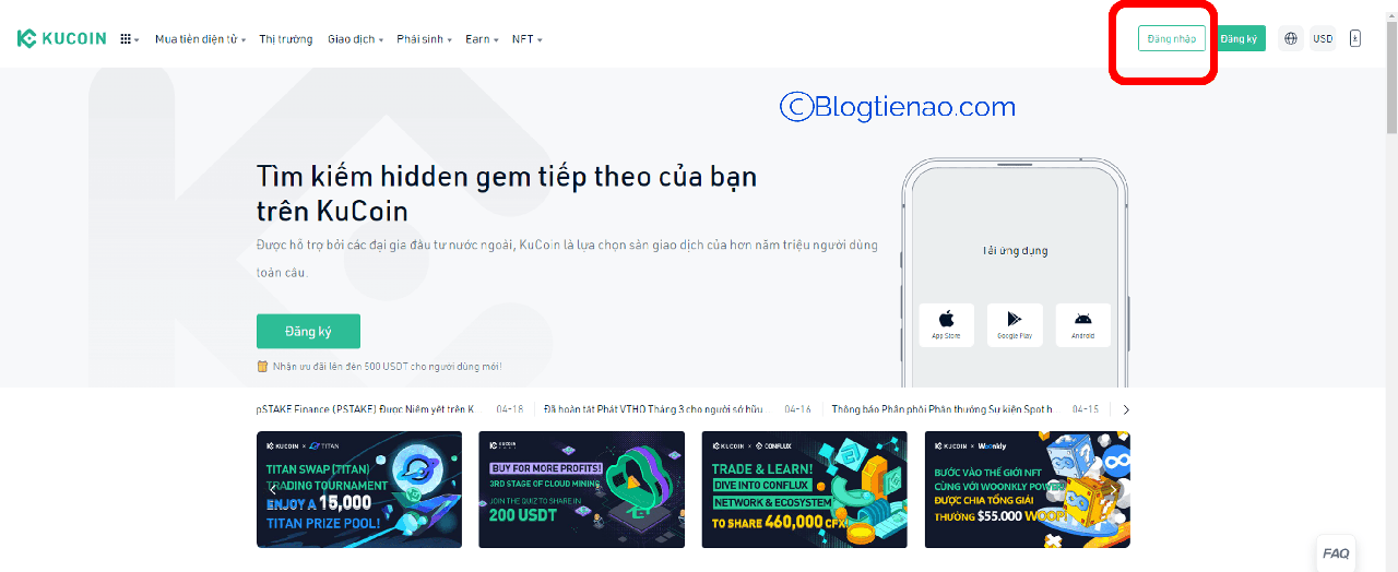 login kucoin p2p